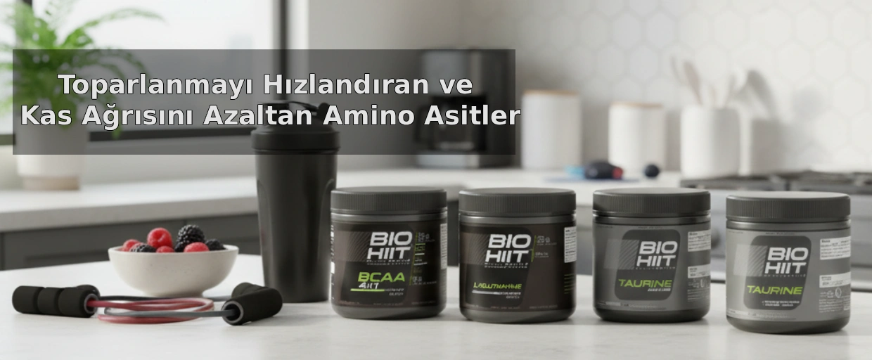 Toparlanmayı Hızlandıran ve Kas Ağrısını Azaltan Amino Asitler