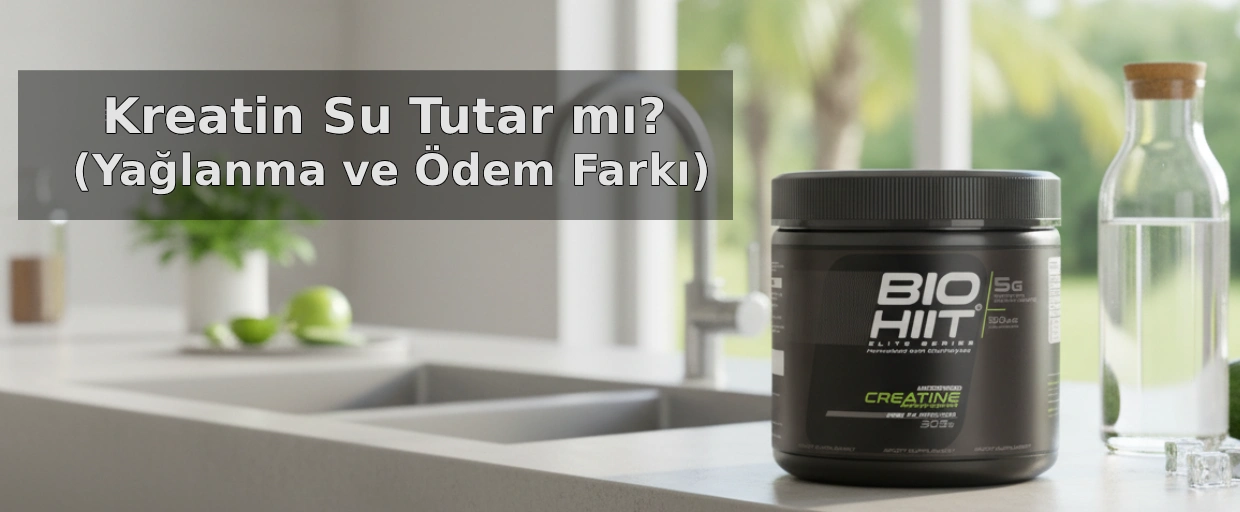 kreatin su tutar mı